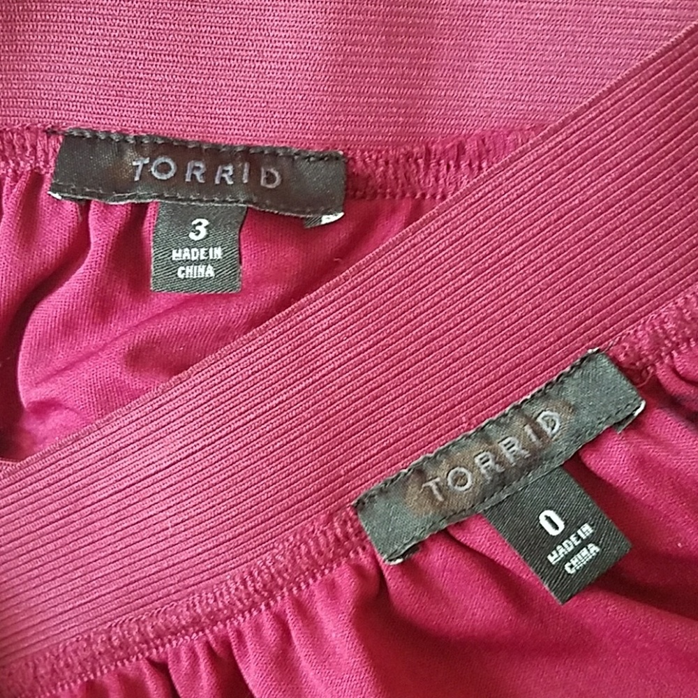 NWOT Torrid Mesh Midi Skirt Size 0X Plus - Picture 5 of 8
